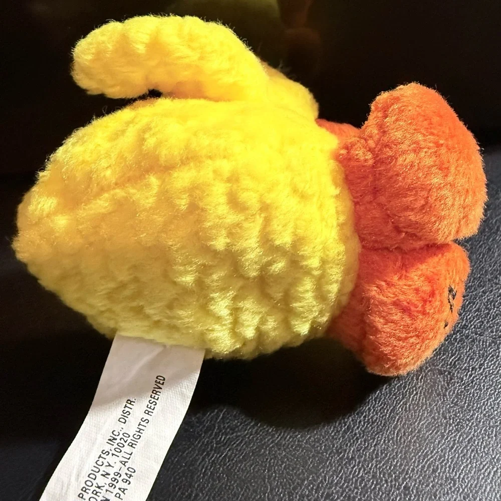 Vintage Avon Paddles the Duck Plush Keychain Full O' Beans millennium collection